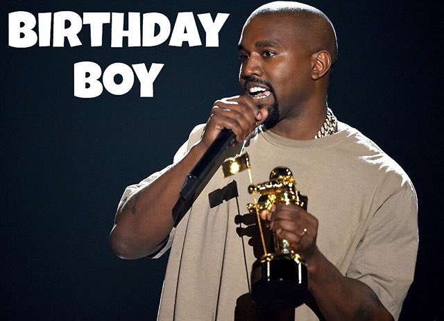 Happy Birthday to Kanye West  