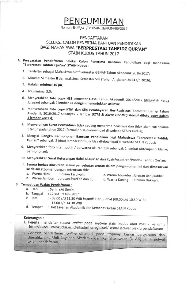 info_akademik's tweet photo. Beasiswa Tahfiz 2017 : https://t.co/dlOkrgCpJd