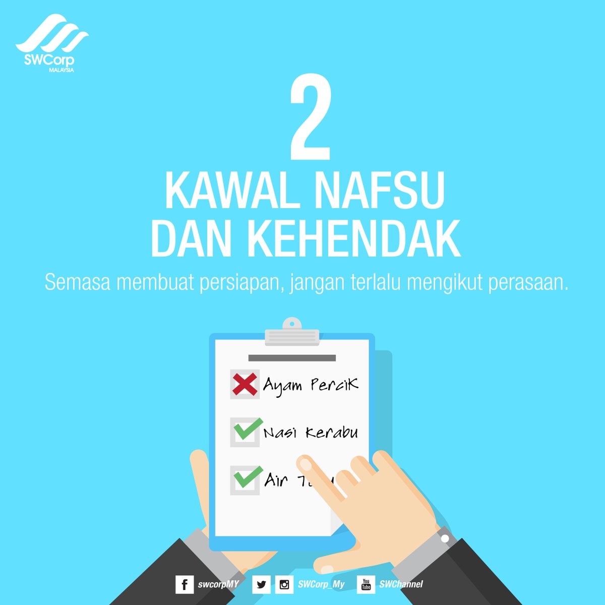 swcorp_my's tweet photo. Pelajari 6 tips mudah ini untuk elak pembaziran di bulan ramadan.

#valuefoodnowaste #mysavefood #asingkan #stopwastingfood #dontwastefood https://t.co/fz2TIJCAeg