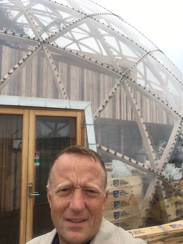 Bygg 21 på besøk i fremtiden - dome of visions i Århus