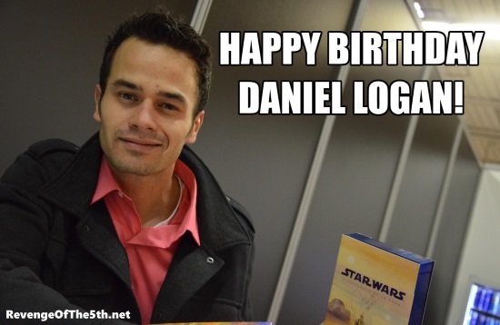 Happy belated birthday Daniel Logan!   