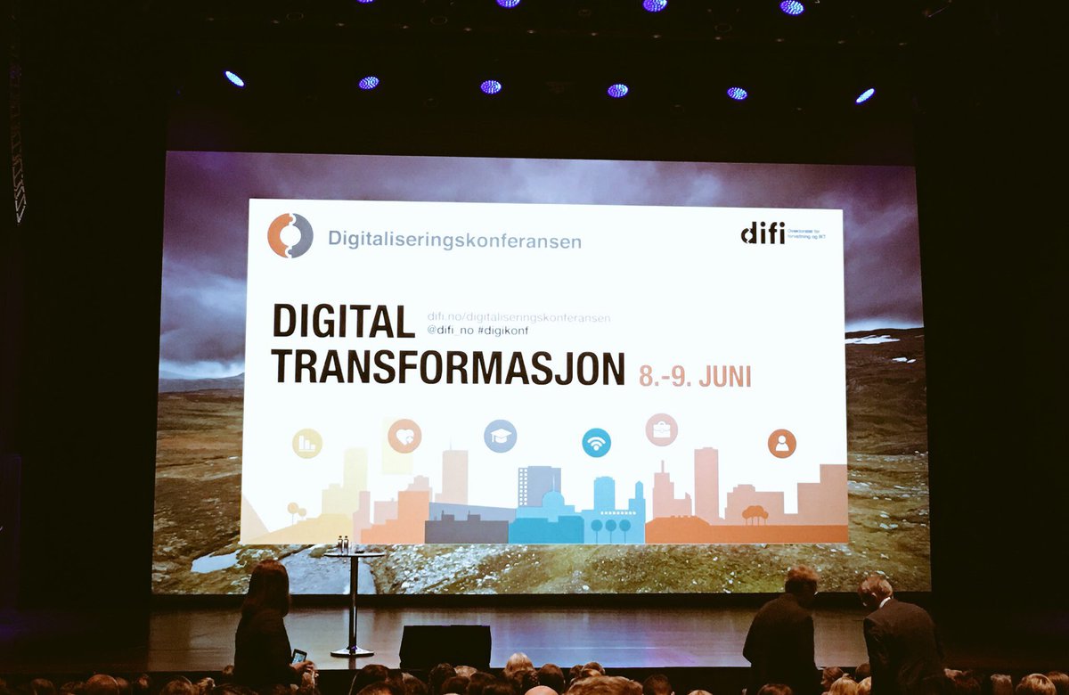Har offentlige virksomheter evnen og kompetansen som skal til for en digital transformasjon? Jeg tror det. @difi #digikonf @buypass