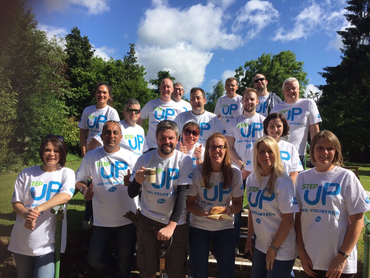 AbbeyfieldRH2's tweet photo. Huge thank you to the wonderful team from Pfizer who volunteered their time to transform the garden at Abbeyfield Reigate yesterday x https://t.co/R1aHL7h90A