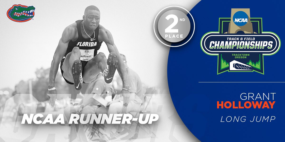 GatorsTF's tweet photo. That's it!!

@ijump_524 and @Flaamingoo_ are the second pair of teammates in HISTORY to go 1-2 in the long jump!

1️⃣8️⃣ points! #GoGators https://t.co/1LsRfVZ5yc