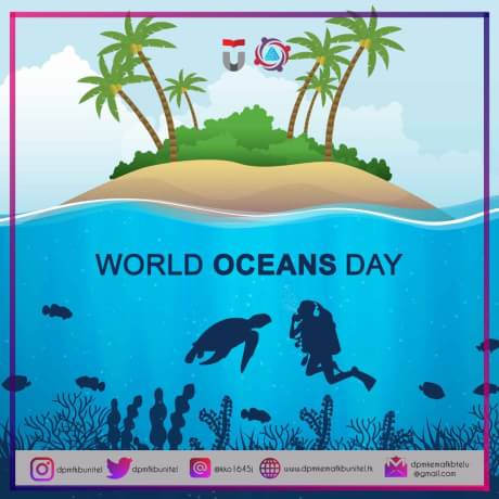 Selamat hari laut sedunia..
Yuk mari kita jaga laut kita agar ekosistem didalamnya tetap terjaga dengan baik.