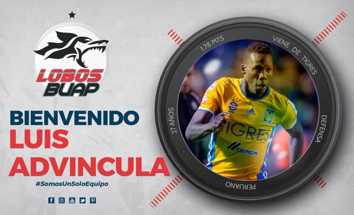 LobosBuapMX's tweet photo. Bienvenido, Luis! #ConHambreDeTriunfar https://t.co/buNpkokGrh