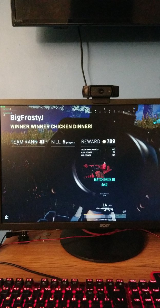 Killboretime617's tweet image. Yet another duo win! #gitgood #chickendinner @Foster_TheKidd @BigFrostyJ