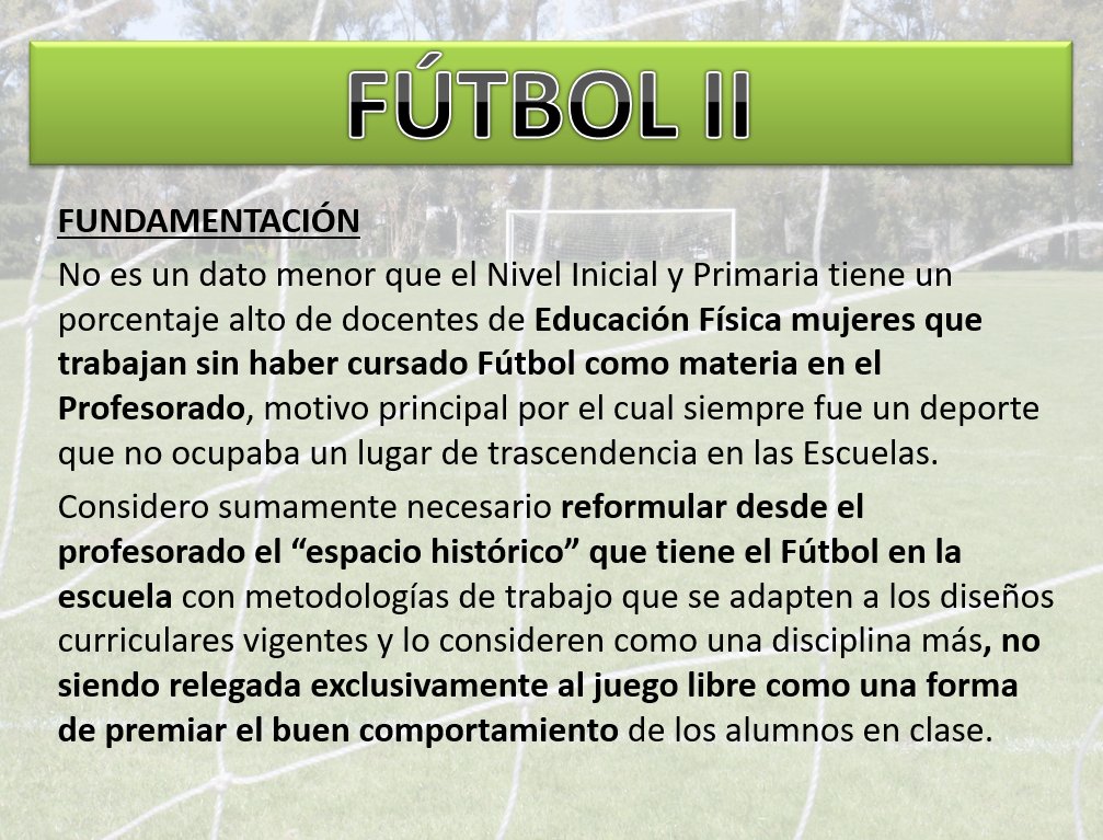 profepochettino's tweet photo. Desde hoy, Profesor de la cátedra de Fútbol Femenino en el Romero Brest, el lugar que me formó como Profesor de Educación Física. Feliz. https://t.co/QGapqL9dKZ