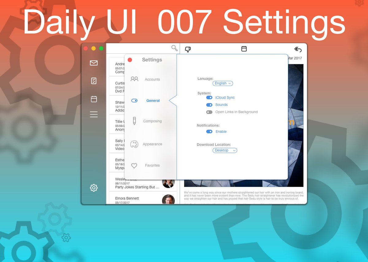 benAcrowder's tweet photo. #DailyUI 007 Settings 
#sketchapp 

https://t.co/z5kGLtS25e https://t.co/NQswaIsUIi