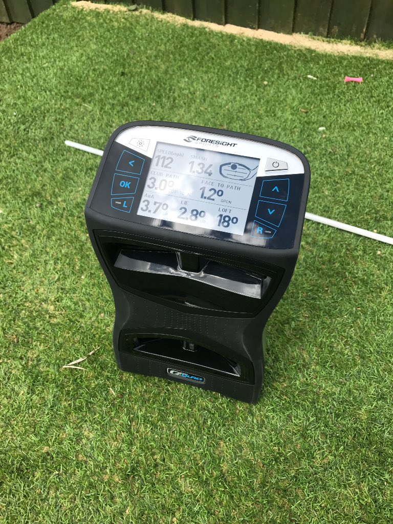 ToftProShop's tweet image. Great to see James yesterday and try the new @ForesightSports GCQuad #veryimpressed