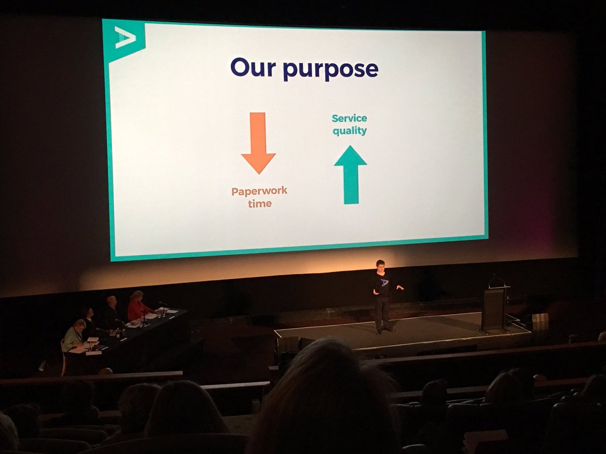 MBIEgovtnz's tweet photo. A passionate pitch from @accreditron on info sharing across multiple govt agencies to reduce duplication for social services
#R9accelerator https://t.co/OSqq4mi1GH