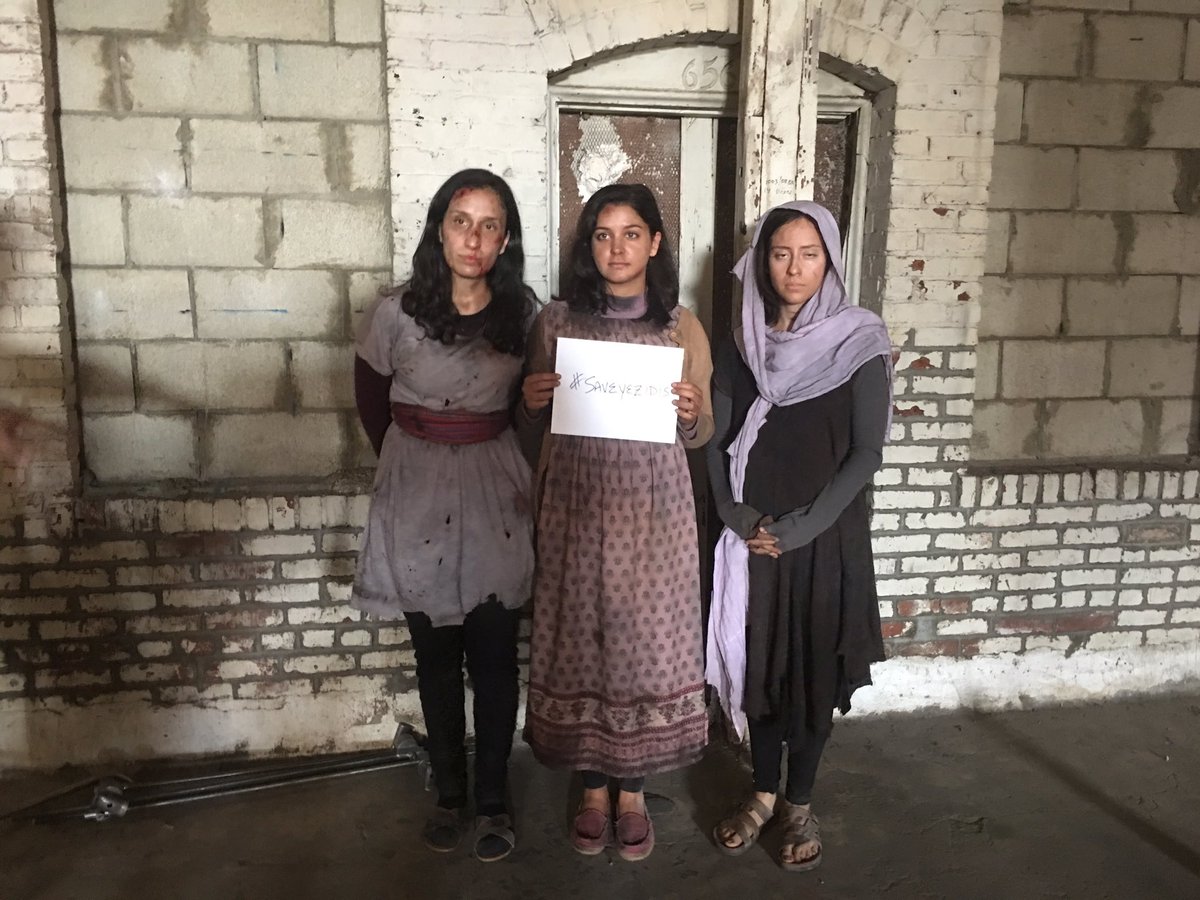 3DaysInTheHole's tweet photo. Using film to tell important stories of Yezidi women enslaved by Da'esh. #globalawareness #YazidiWomen #raiseawareness  #SaveYazidis #film https://t.co/ieO5kKCLgH