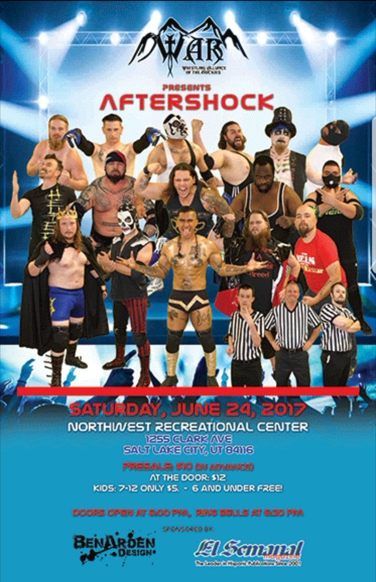 1WAR_Wrestling's tweet photo. Be there June 24th to experience the aftermath of Shock &amp; Awe https://t.co/gw2MNgmxsV