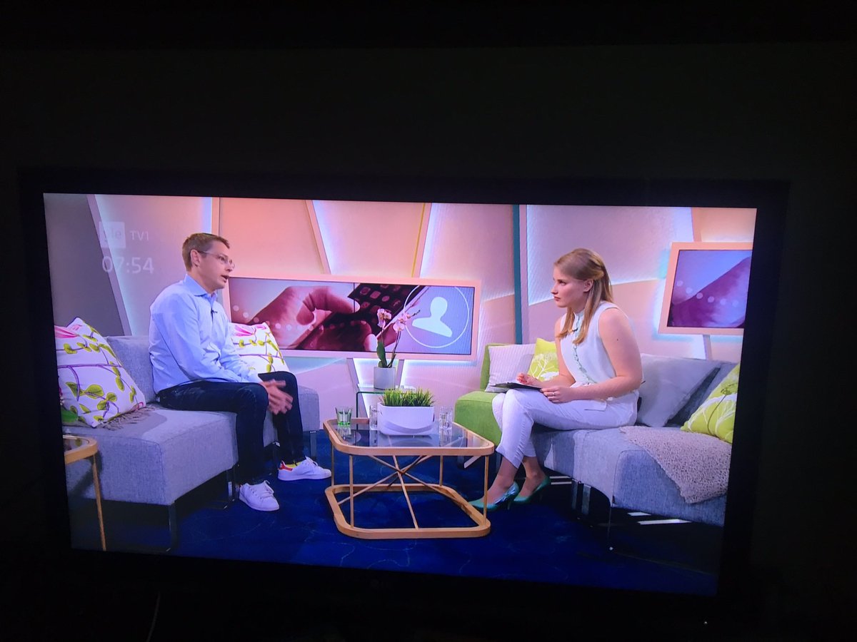 HMParkkinen's tweet photo. @olof_s @fjord in TV in his home town - we are ready for #A46housewarming https://t.co/MO3PntsiOW