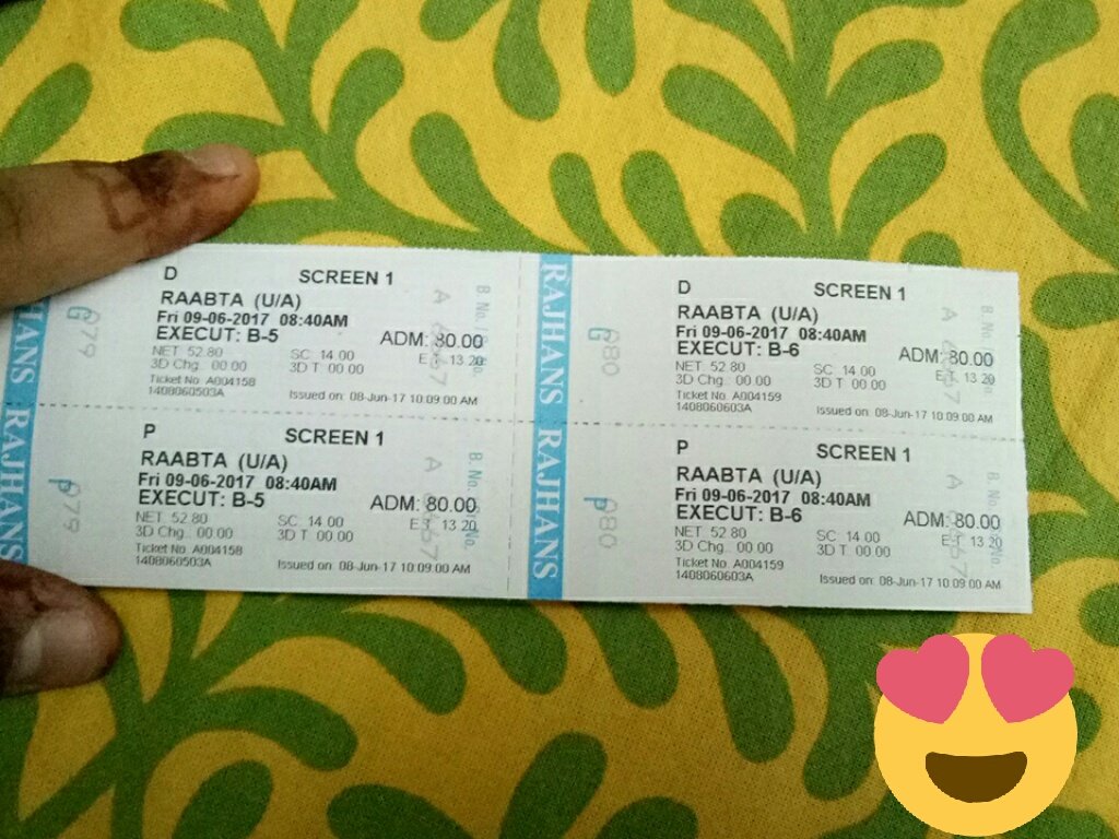 sidewalkenfocer's tweet photo. Ready to go tomorrow.. Very excited to see you both @itsSSR @kritisanon #RaabtaThisFriday https://t.co/Pn0VAhNIsl