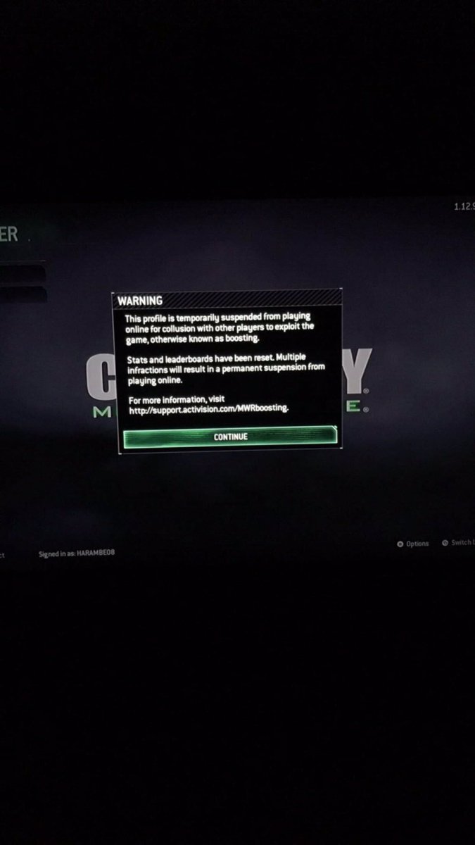 NikCastaldi's tweet photo. @CallofDuty @InfinityWard @Xbox accused of cheating when I didn't do anything. very disappointed in all 3 of you. https://t.co/RlrpWYFOmW