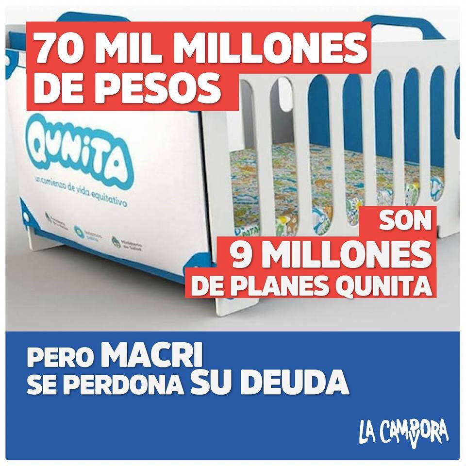 FerminTole's tweet photo. Algunas promesas incumplidas:+#Empleo,mantener programas,reactivar #Economía=#ElFracasoDeMacri. #CorrupcionM #CunitaYankee #ElPlanDeCristina https://t.co/30W0aaFy09