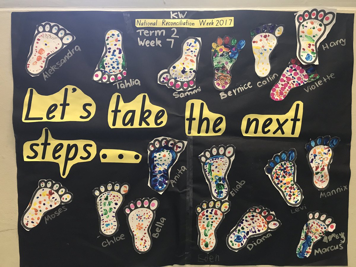 KW is taking the next steps... #reconciliationweek2017  <a href="/CanleyValePS/">Canley Vale PS</a>