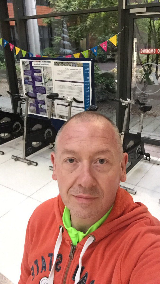 Dromoreman's tweet photo. Mater Hospital Staff Wellbeing Week 6 .... Bring It On !!!

#SpinIsInOurBlood #WeSpinWeWin
#TeamSpinfiT
#IndoorCycling
#OneHourSleep https://t.co/ayTavAbwsu