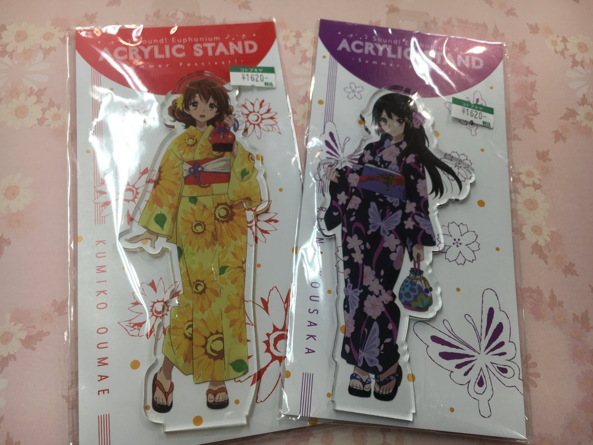 新品 響け！ユーフォニアム 夏祭り！ アクリルスタンド ９点 コトブキヤ日本橋3F】新商品：「響け！ユーフォニアム 夏祭り