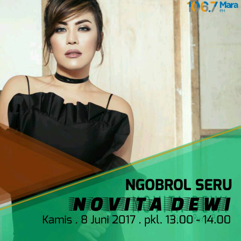 SonyMusicID's tweet photo. #SonyBuzz Hari ini @NovitaDewiRock akan ngobrolin single terbarunya "Cinta Pura Pura" di @MaraFM dan @MGT_RADIO stay tuned! https://t.co/mEDqgCJviY