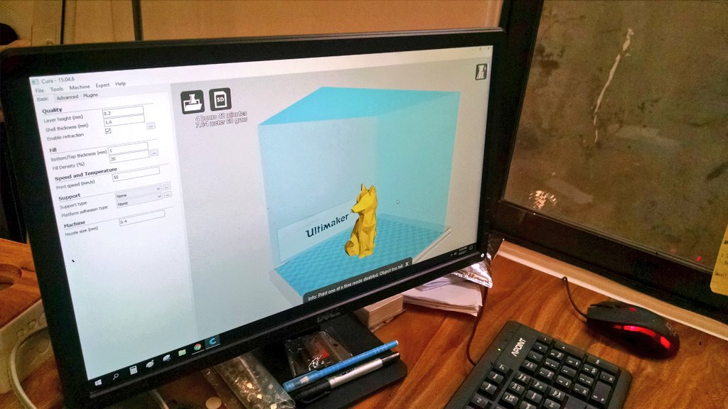 Aniwaa3d's tweet photo. Today, 3D printing workshop with @ARChubPNH for our interns Sabine and Ludivine 🐈👌 https://t.co/4Pl9FSXvky