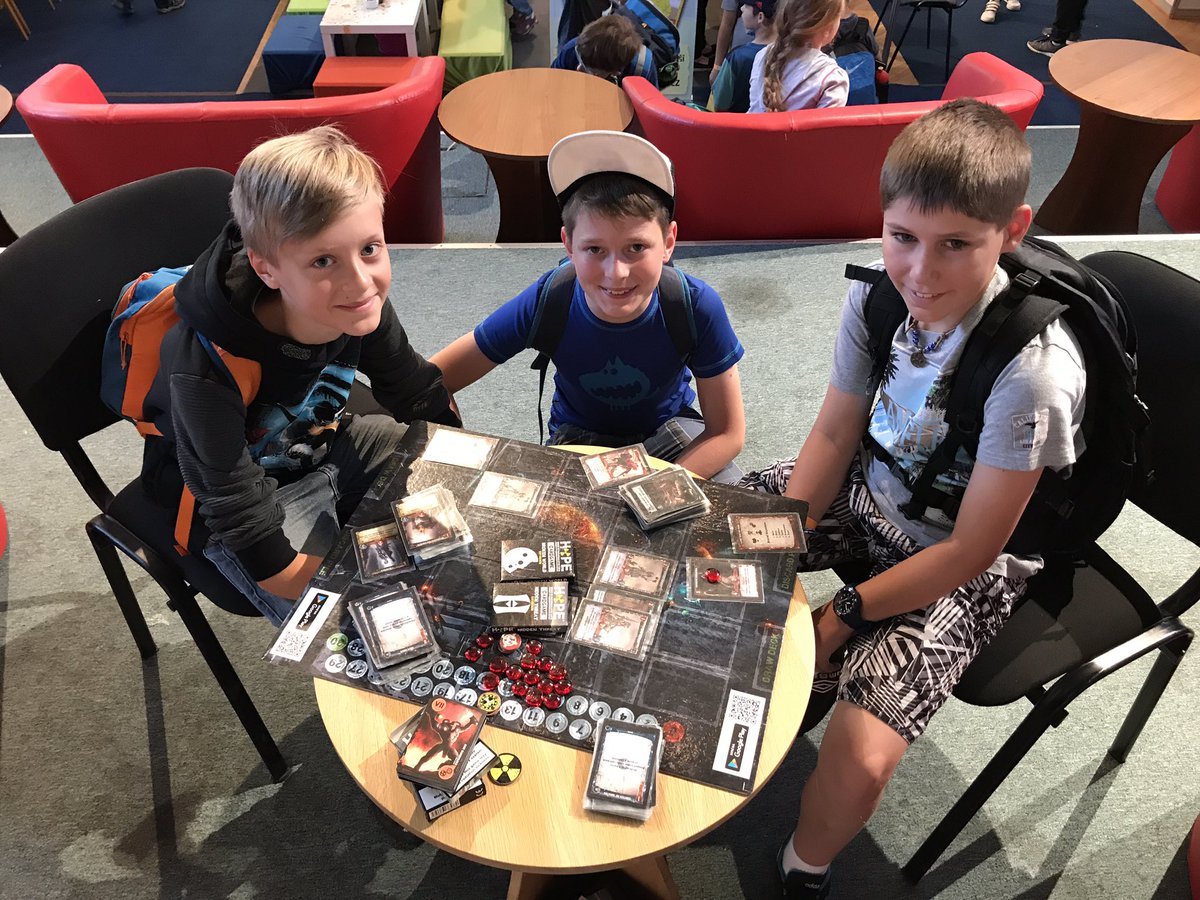 HOPECardgame's tweet photo. Hrajeme HOPE Cardgame na Veletrhu dětské knihy v Liberci! Přijďte také! 😉👍 #hopestudio #hopecardgame #veletrhdetskeknihy #koloseum #liberec https://t.co/0428Ju51Pr