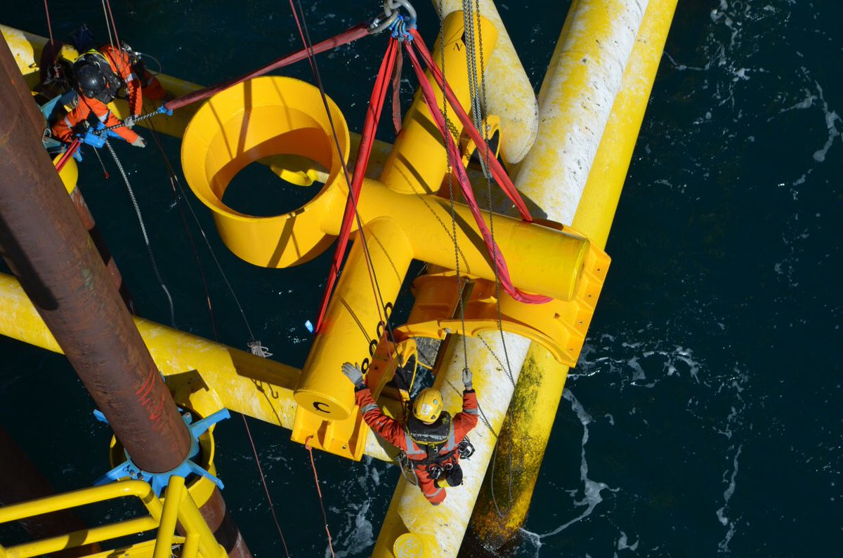 Height Specialists recently performed a nice #offshore assignment: heightspecialists.nl/nieuwsbericht/… #RopeAccess #IRATA