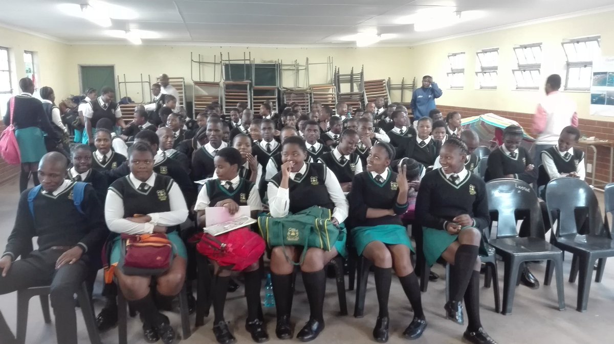 TourismBlueFlag's tweet photo. @WESSA_za , #TBF4 Willard and Salt Rock Beach celebrating World Oceans Day at Groutville High School. https://t.co/JCDobZuIds