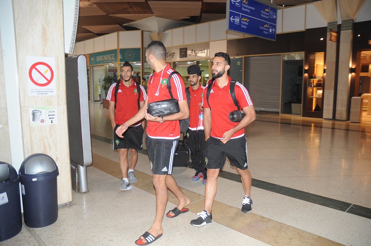 SCCR212's tweet photo. Les Lions de l'Atlas s'apprêtent à s'envoler pour le Cameroun ✈️➡️🇨🇲 #CAMMAR #can2019qualifiers #CAN2019 https://t.co/mCa0vptUXI