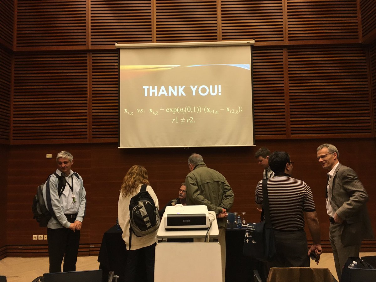 KursaalDonostia's tweet photo. Gaur amaituko da konputazio ebolutiboaren IEEE kongresua @CEC2017 https://t.co/mXrKk35P0K