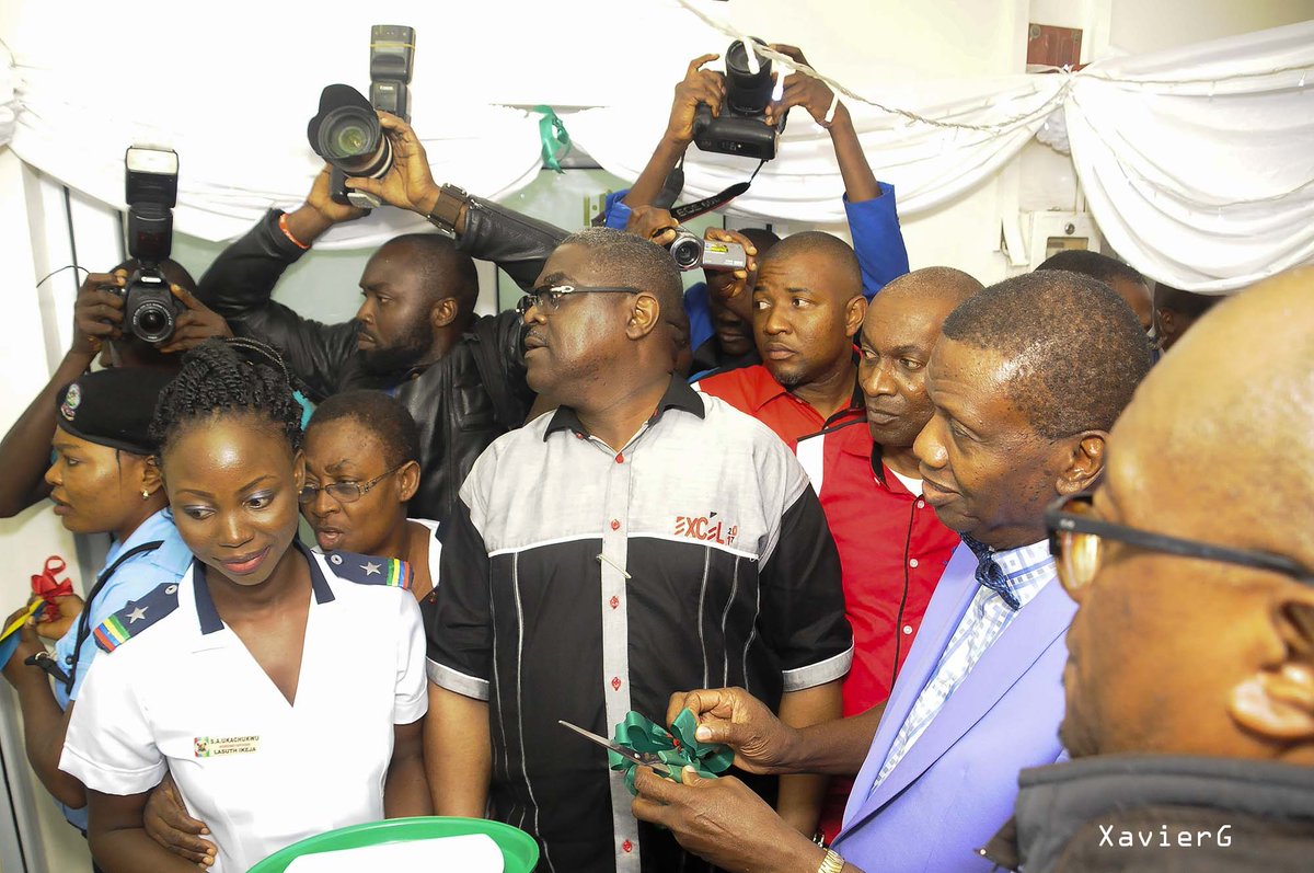PastorID's tweet image. Throwback Thursday: The commissioning of the Enoch and Folu Adeboye Intensive Care Unit at LASUTH. #EXcel2017 #TBT #LagosState