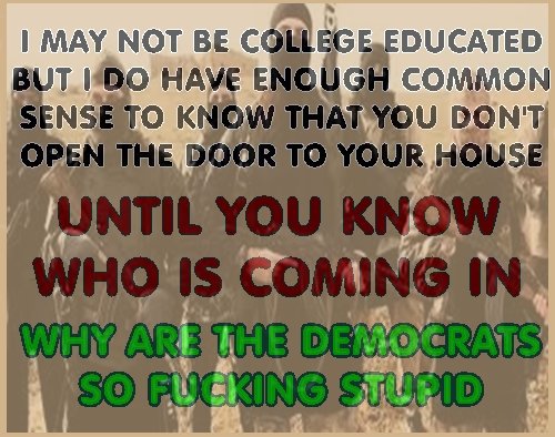 jomemonte1's tweet photo. I bet these Liberal do "Vetting" prior to anyone entering their house. Why not the country? https://t.co/Y4kHIapXYV