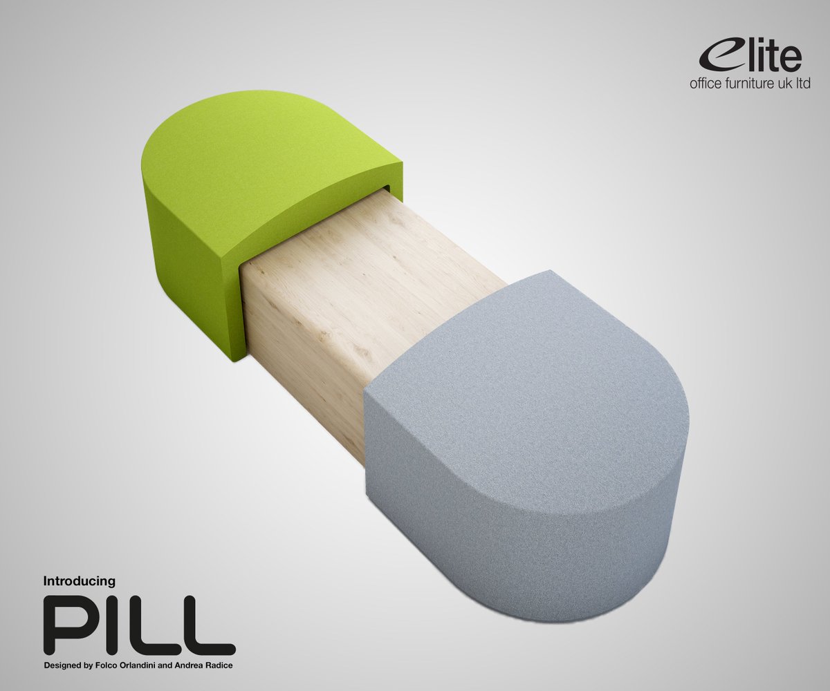 Elite_Furniture's tweet image. #PILL A contemporary take on modular seating. Tables options include Beech, Walnut, Wenge and White to compliment varying colour schemes
