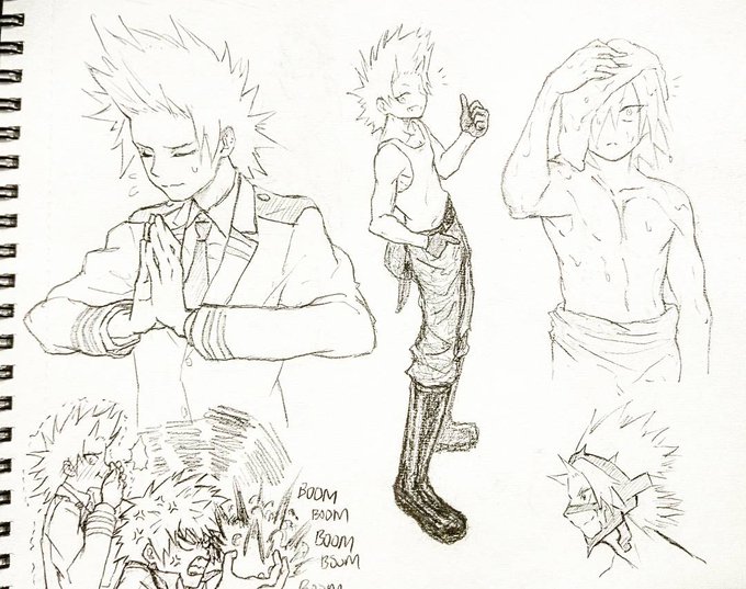 Bnha落書き 