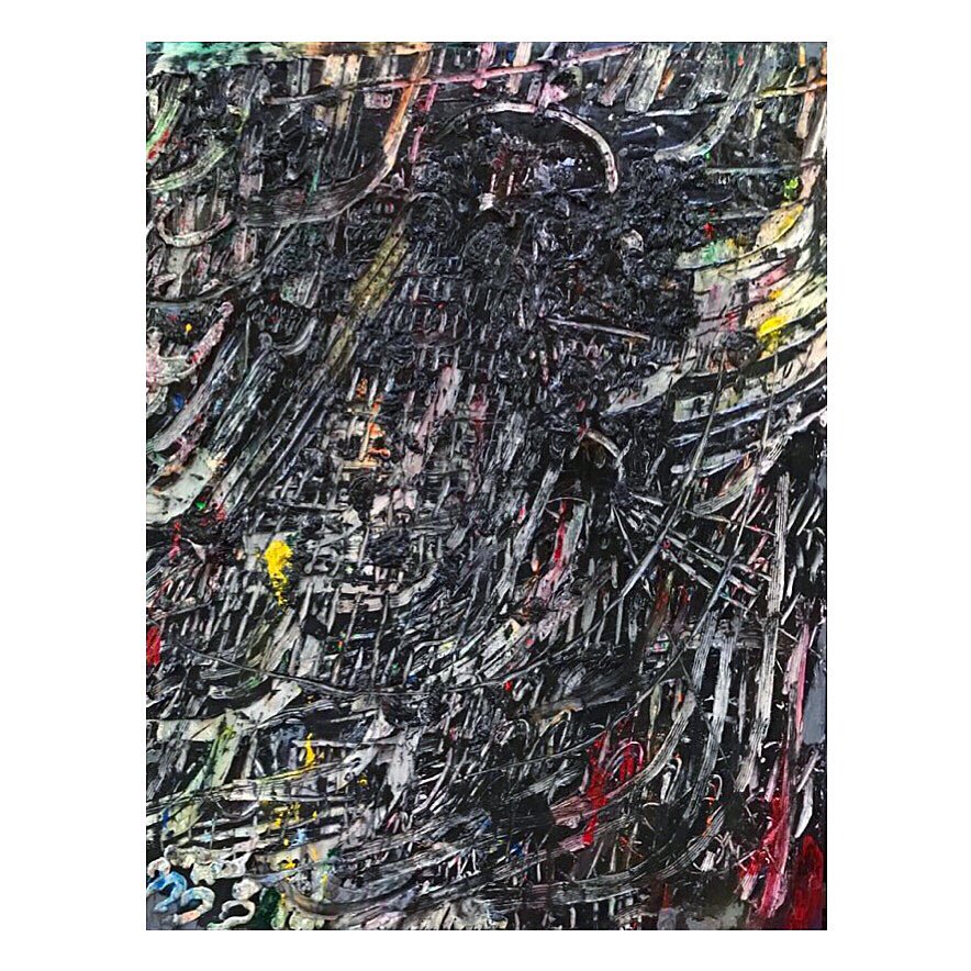 Finished piece | Untitled, Acrylic on canvas - 180 x 140 cm, 2017 
________ 
#allanbestle #art #copenhagen #berlin #painting  #untitled