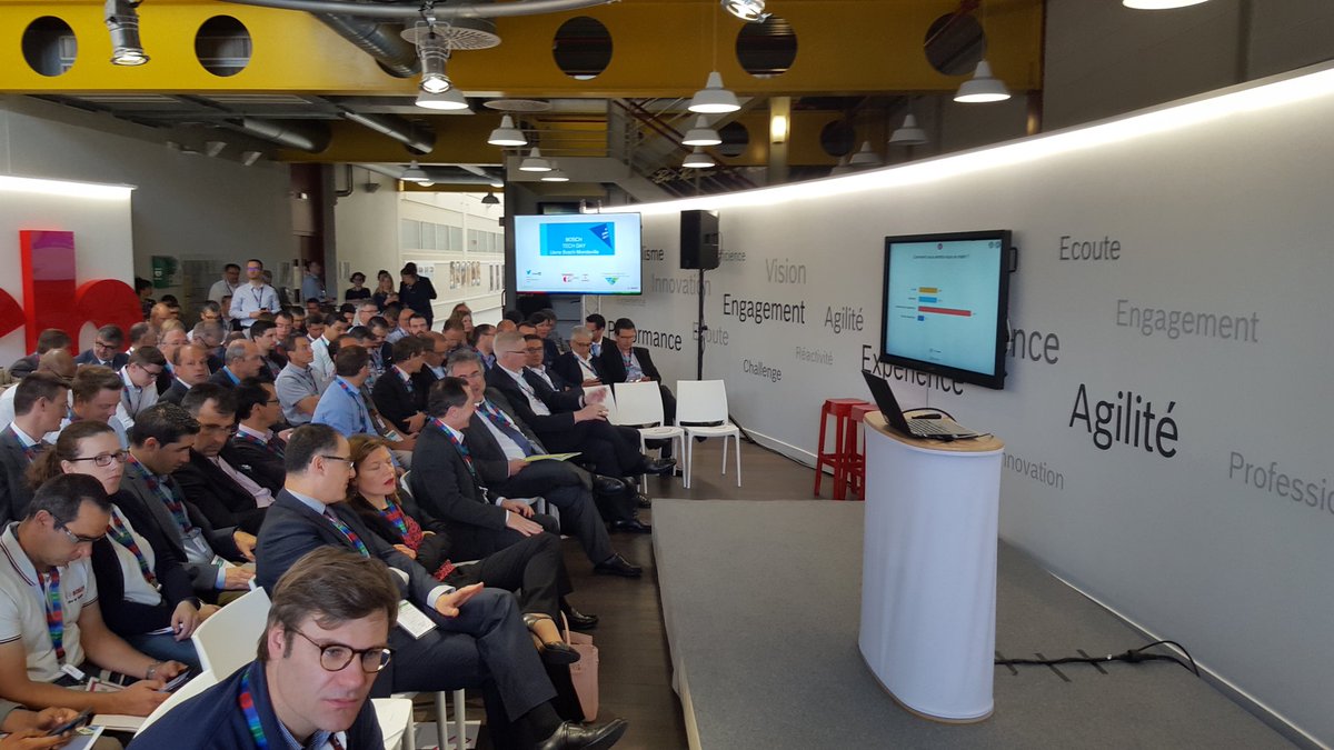 SRNLF's tweet photo. A Mondeville près de #Caen pour le Tech Day de l'usine #Bosch (usine de l'année @usinenouvelle ) #IoT #BTD17 https://t.co/IRF3L2ipdV