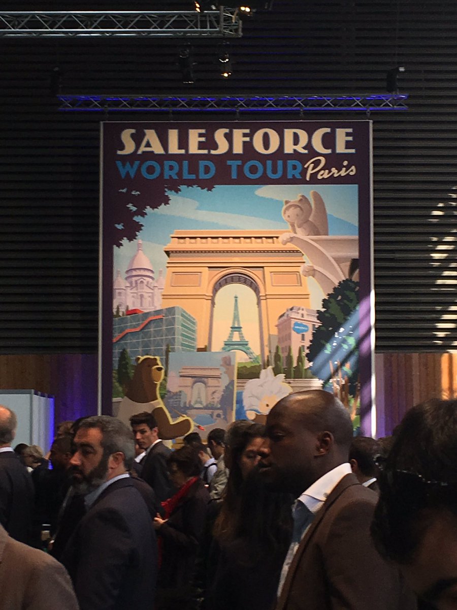 #SalesforceTour Let's go!