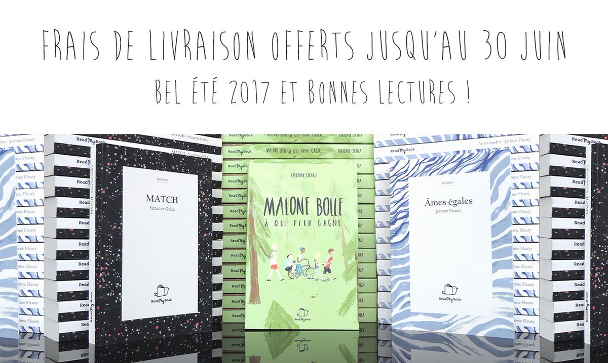 Rmybook's tweet photo. Bientôt les vacances ! ☀☀☀ 
=> FRAIS DE LIVRAISON OFFERTS jusqu'au 30 juin avec le code promotionnel "vacances2017"
https://t.co/GzQk3gxiWw https://t.co/kg65vhJKp9