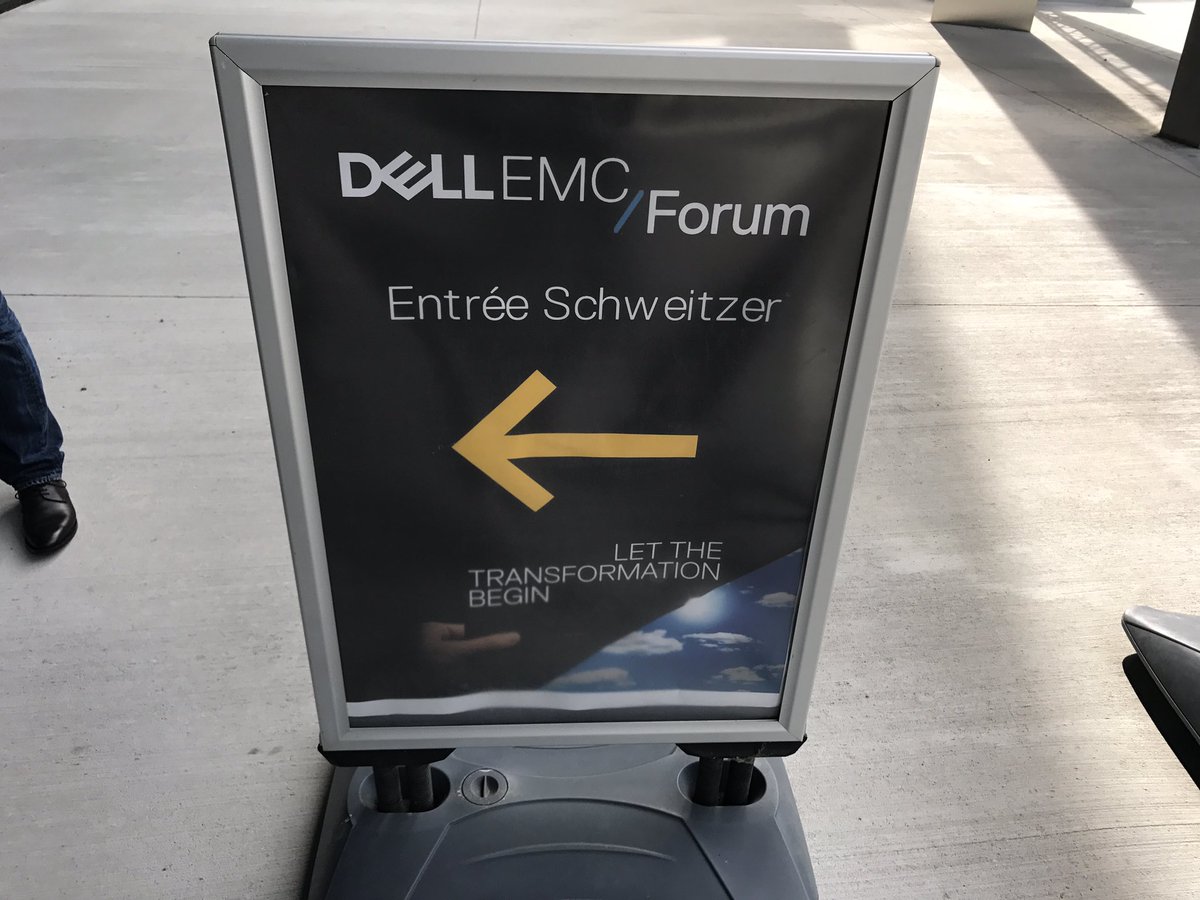 VasicAlex's tweet photo. First date for #DellEMCForum France, lot of customers and partners. Let the show begin #Strasbourg @DellEMCFrance @DellEMCForum https://t.co/eYbhriwar8