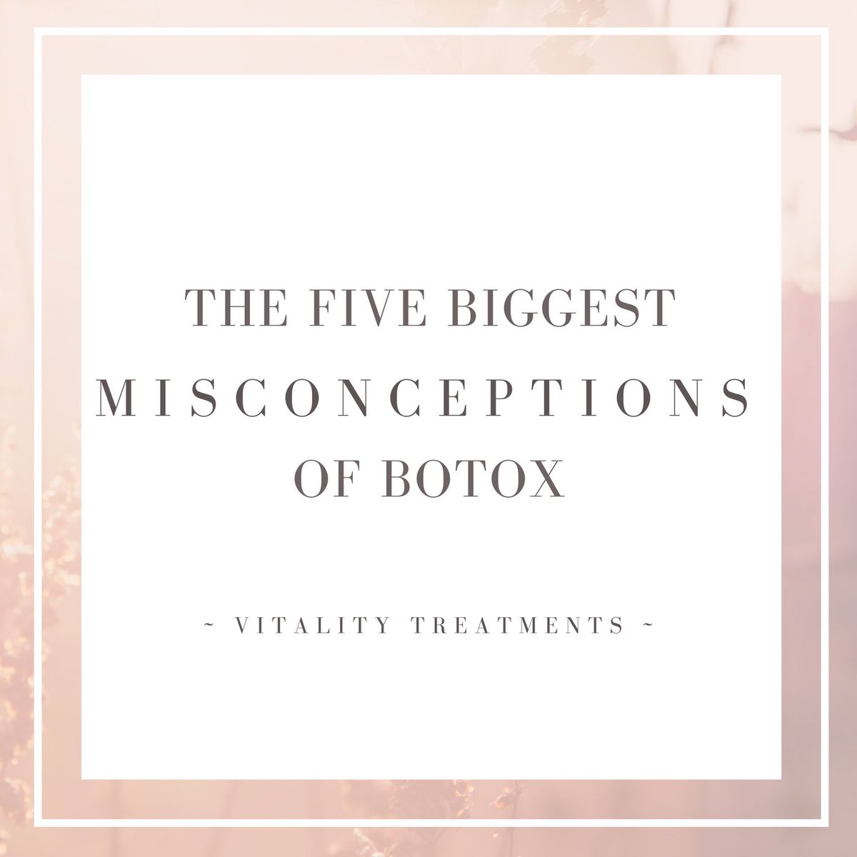 Botox has received its fair share of good &amp; bad press, so what are some false impressions people have about #Botox? ow.ly/efUP30cpq87