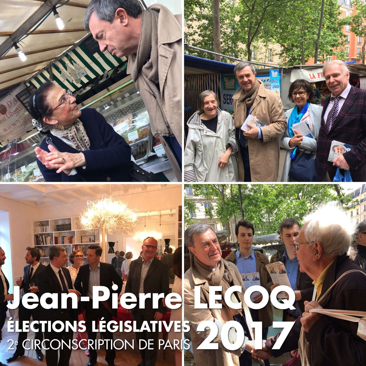 JPLecoq2017's tweet photo. Apres une réunion d'appartement avenue Bosquet, direction Place Monge pour le marché. #proximité essentielle pour une élection locale. https://t.co/8C3FCeXpNA