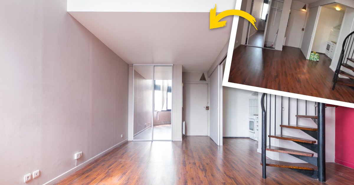 Wall-Market est passé par là ! Avant / Après suite à la prestation d'un photographe Wall-Market ! #immobilier #photo