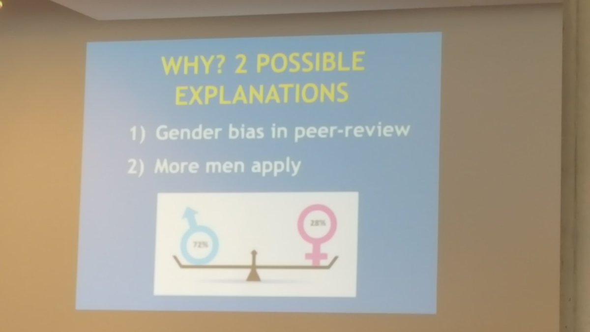 STEM_Gender's tweet photo. Dr Cara Tannenbaum discusses why are women less successful than men #genderequality https://t.co/7RRAq61IcM