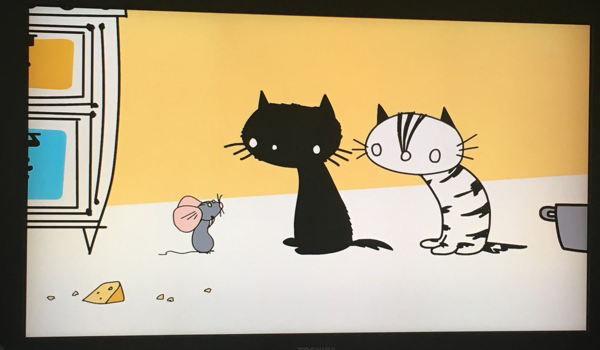 リス子 ピムとポムが可愛すぎる 猫なのにネズミに助けてもらってる やっぱりnhk受診してしまう ピムとポム もちろん受信料払ってますよ T Co Jy6f8zpca3 Twitter