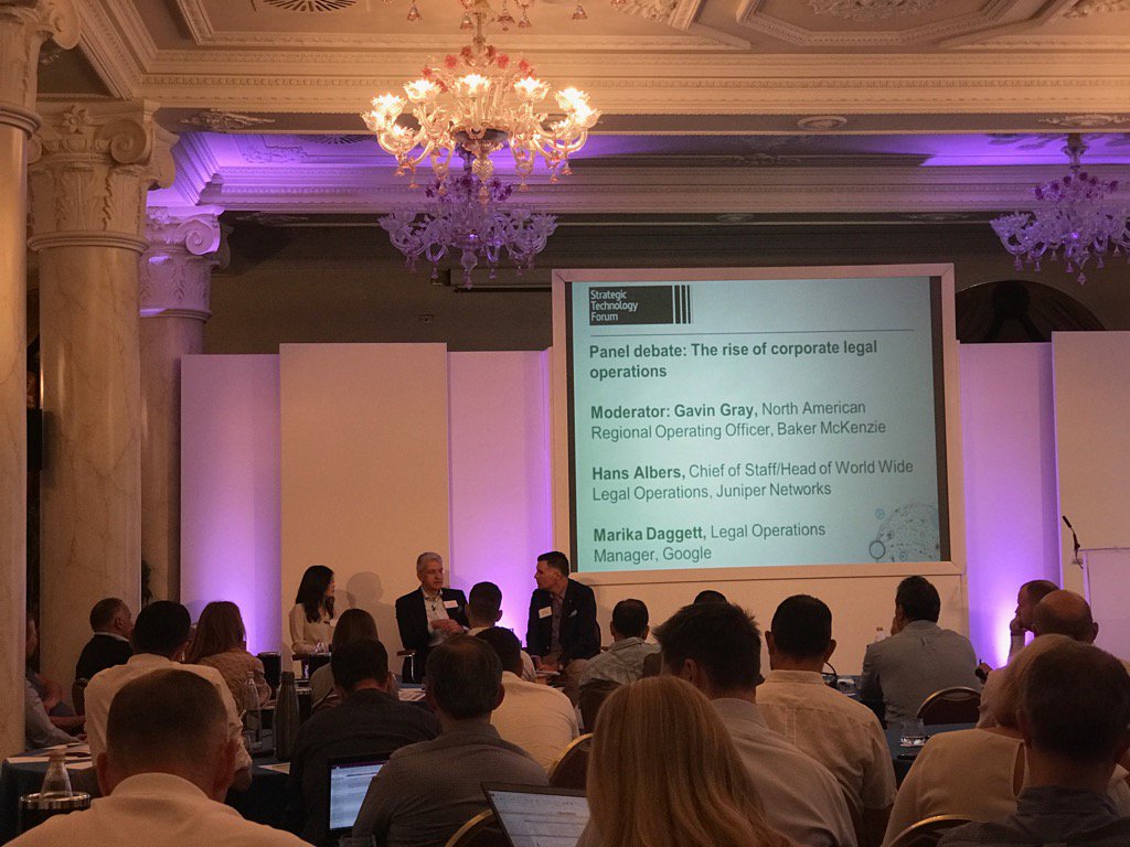 MartinTelfer's tweet image. The rise and rise of corporate legal operations. #CLOC #strategictech