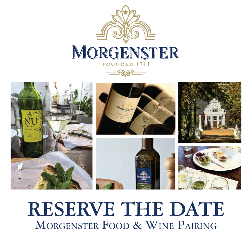 capeeshbrooklyn's tweet photo. @Morgenster_SA Wine &amp; Food Pairing. 15 June. Do not miss out. Six Wines. Five Courses. #LourensRiverValley #Caruso https://t.co/AvrqJ6iMu5 https://t.co/JkciHC13Vs