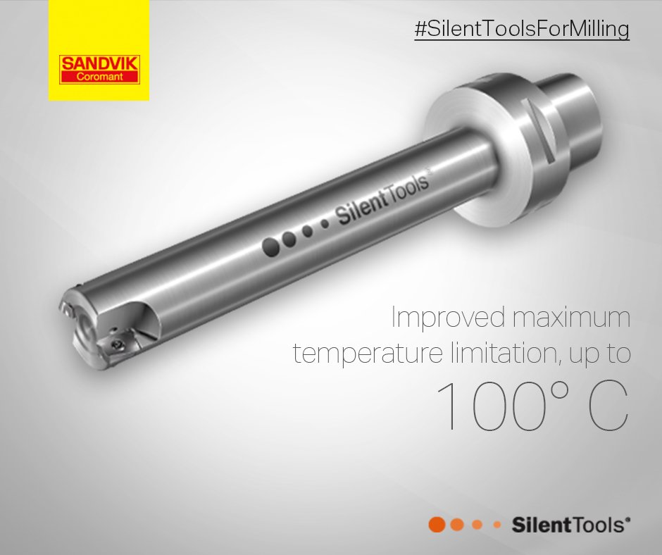 SandvikCoro_IN's tweet photo. #SilentTools for milling boosts your productivity.Know more features here: https://t.co/tYQlJJdl5T https://t.co/MESJEnbkCs