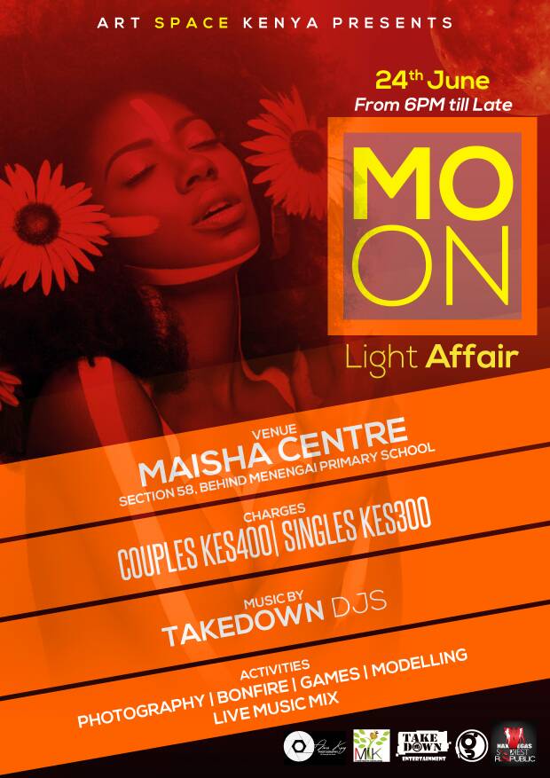 PoetryPoint_ke's tweet photo. 'As the moon shines
Let's enjoy its sparkling night.'
#MoonlightAffair at Maisha Centre this season..
Lets have fun before sunrise. https://t.co/yJh4dnAZBu