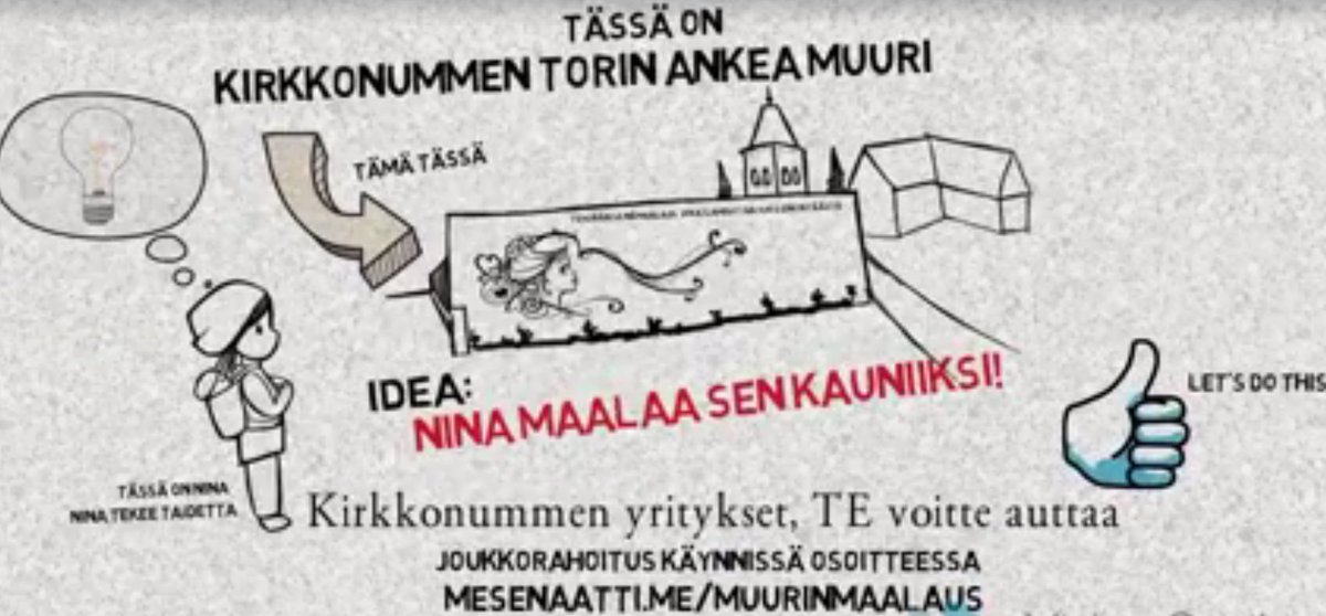 Suomi100Knummi's tweet photo. #MuurinMaalaus Kirkkonummella! Tsekkaa tämä! #LetsDoThis #Suomi100 #Suomi100Kirkkonummi https://t.co/xH5GFLSR35 https://t.co/qjmt2s49Rc